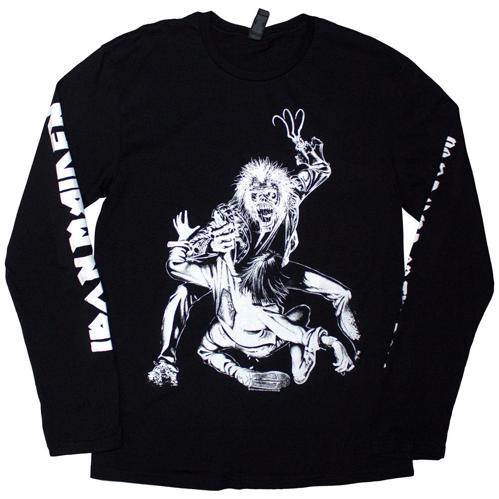 Iron Maiden No Prayer Claw Isolated Long Sleeve Front