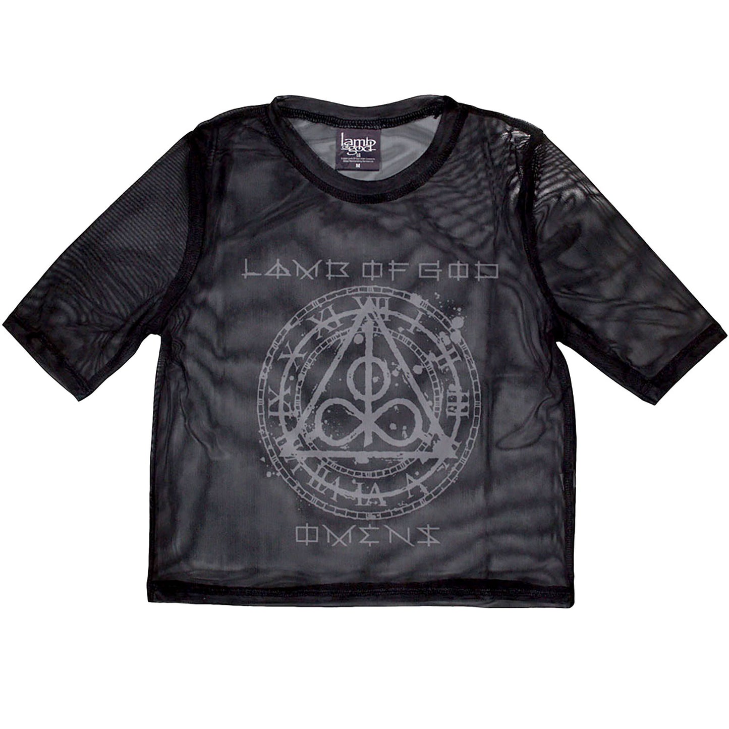 Lamb Of God Omens Clock Girls Jr Front