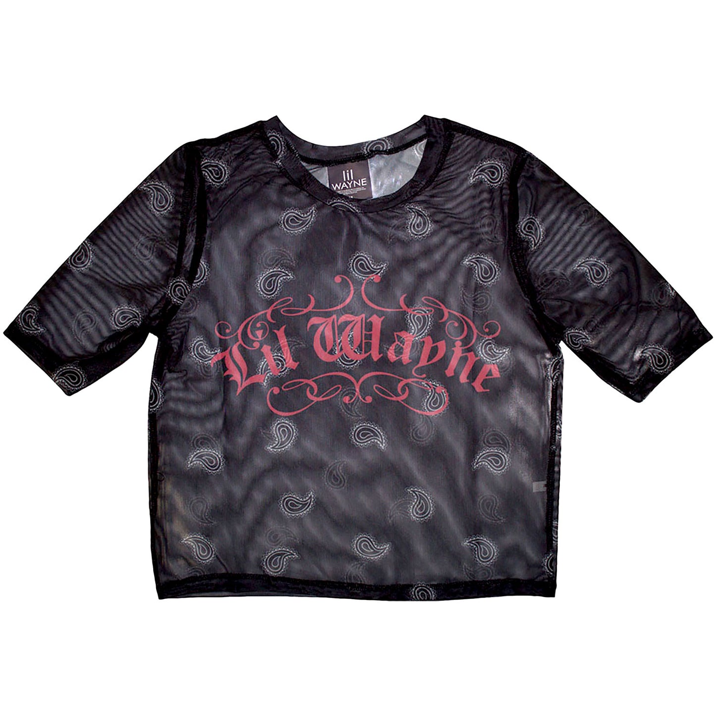 Lil Wayne Script Logo Girls Jr Front