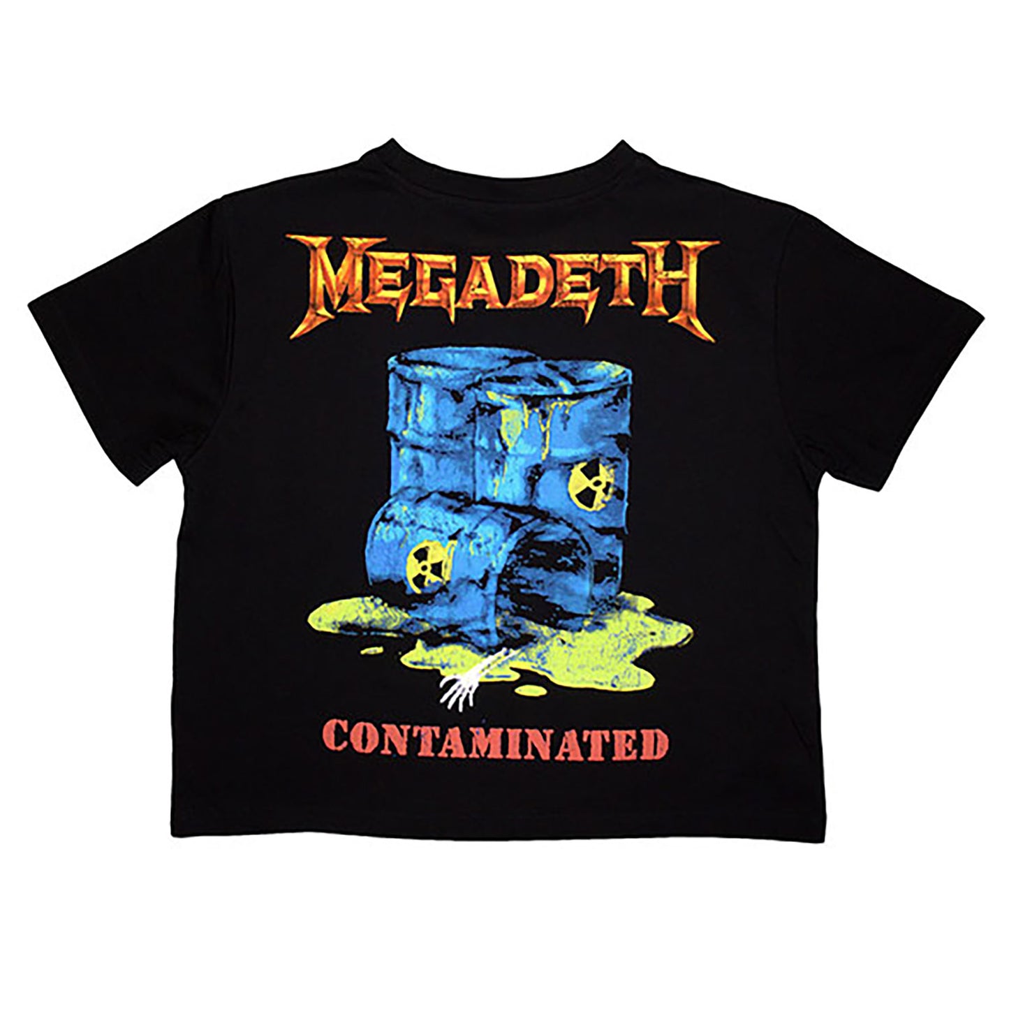 Megadeth Contaminated Girls Jr Back