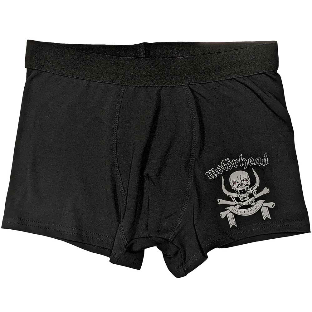 Motorhead March Or Die Boxers Front