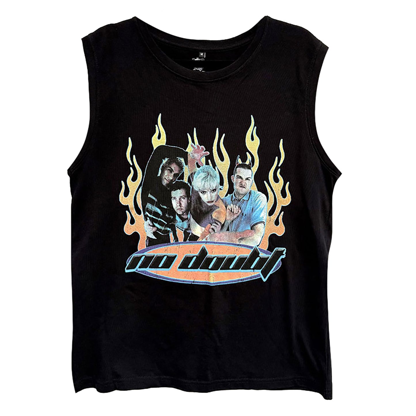 No Doubt Retro Mens Tank Front