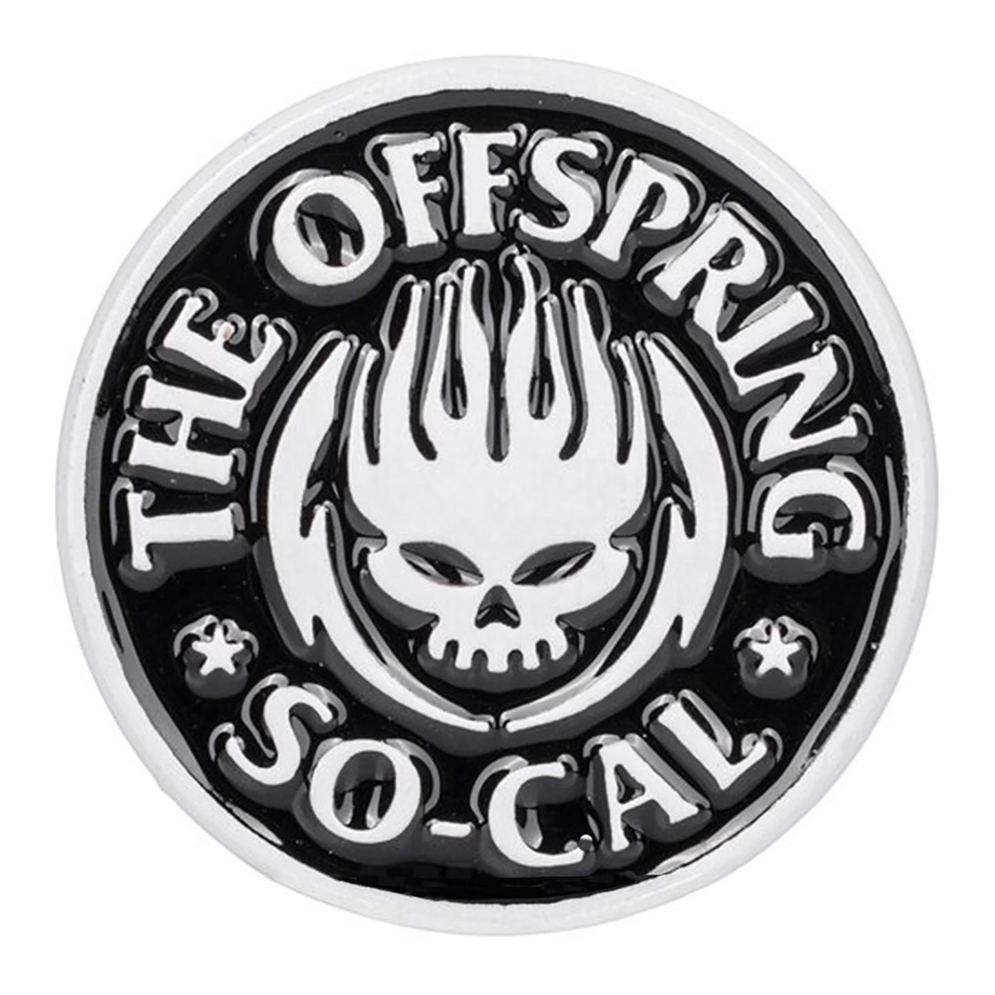 Offspring So Cal Pewter Pin Badge Front