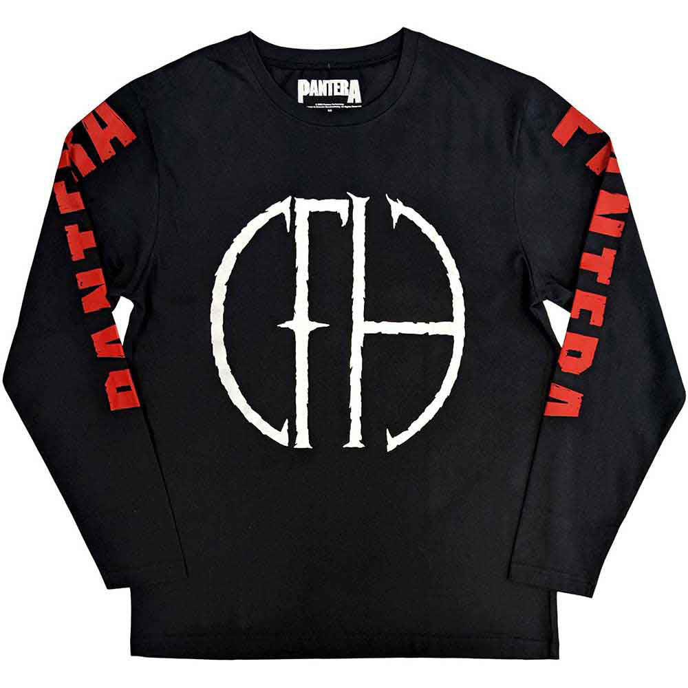 Pantera Frayed Logo Long Sleeve Front