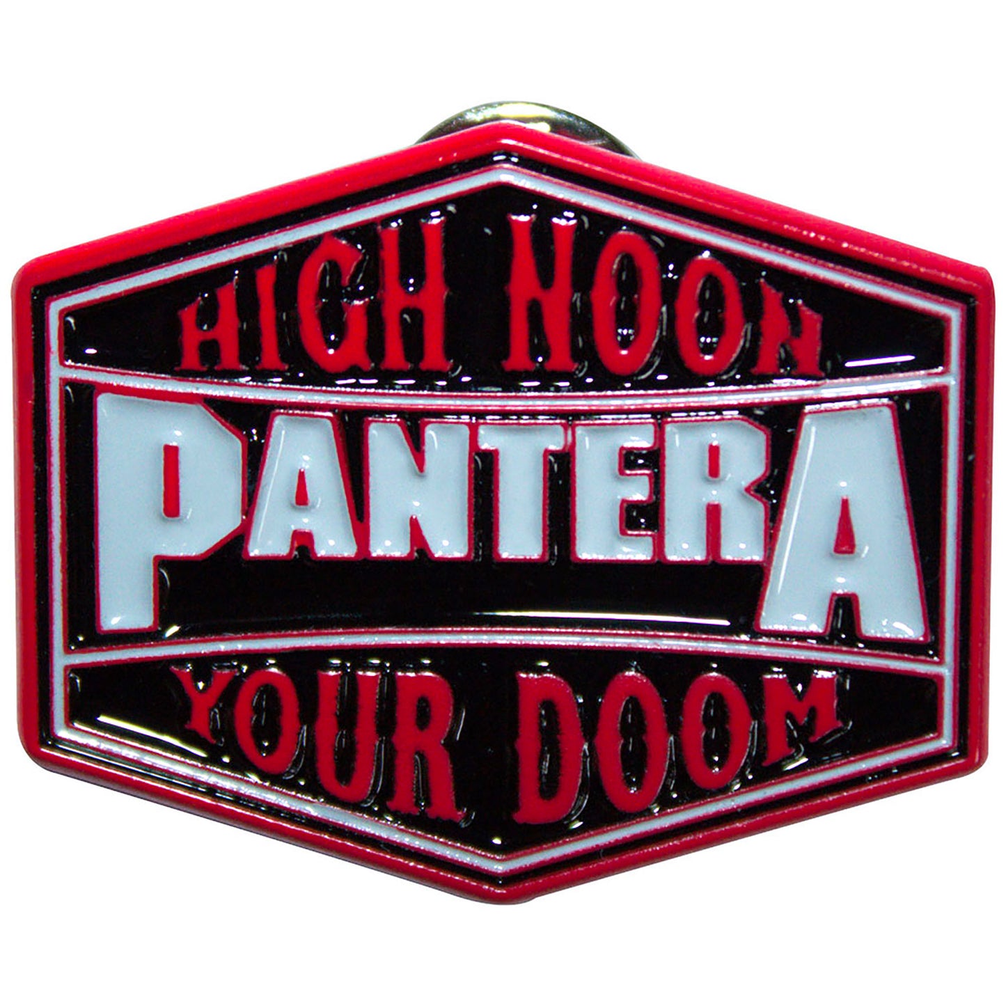 High Noon Pewter Pin Badge