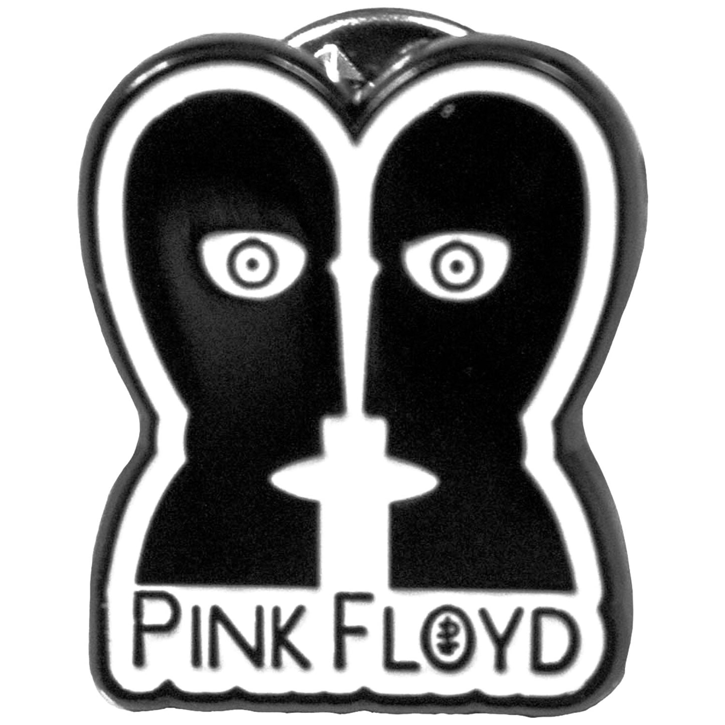 Pink Floyd Division Bell Pewter Pin Badge Front
