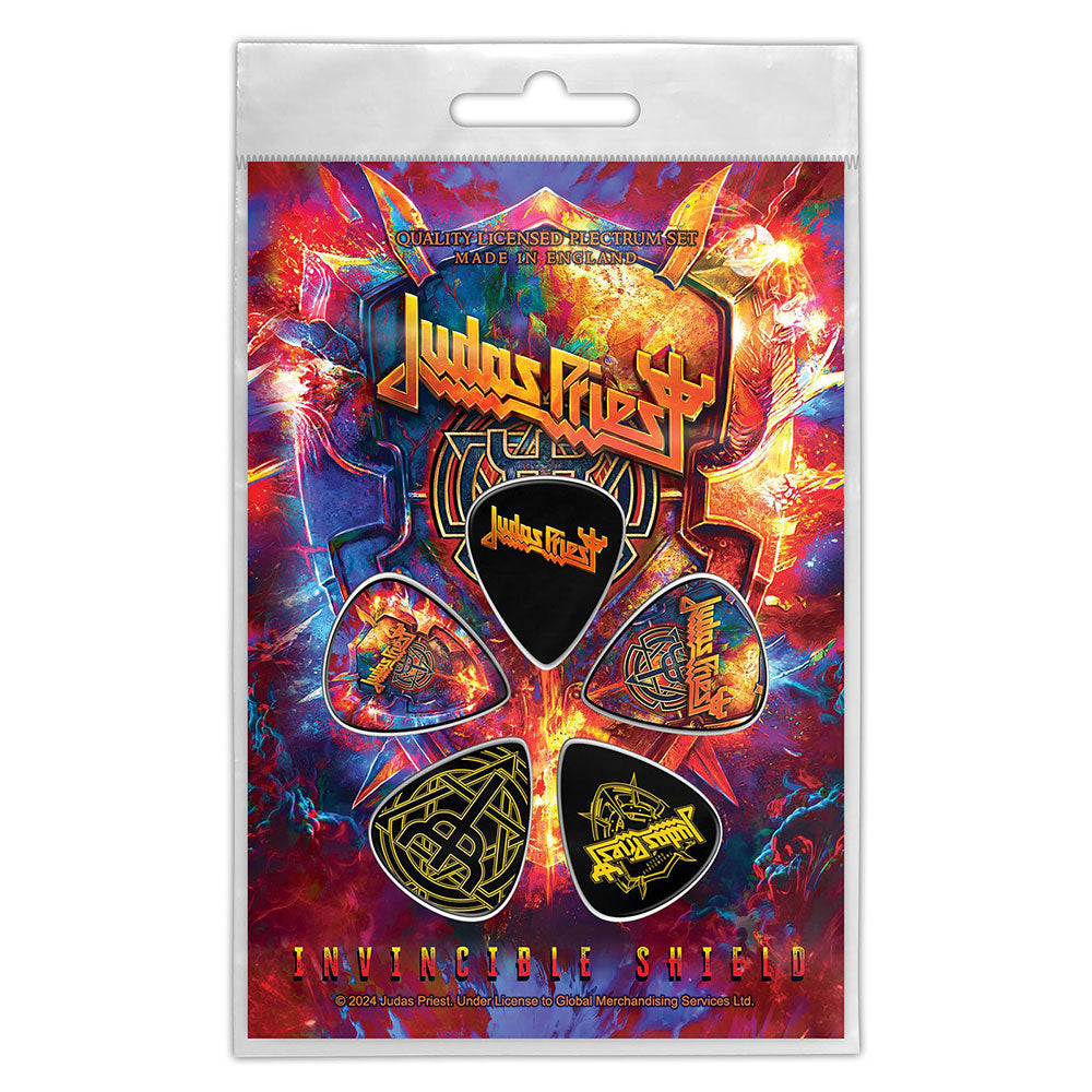 Judas Priest Invincible Shield Guitar Pick