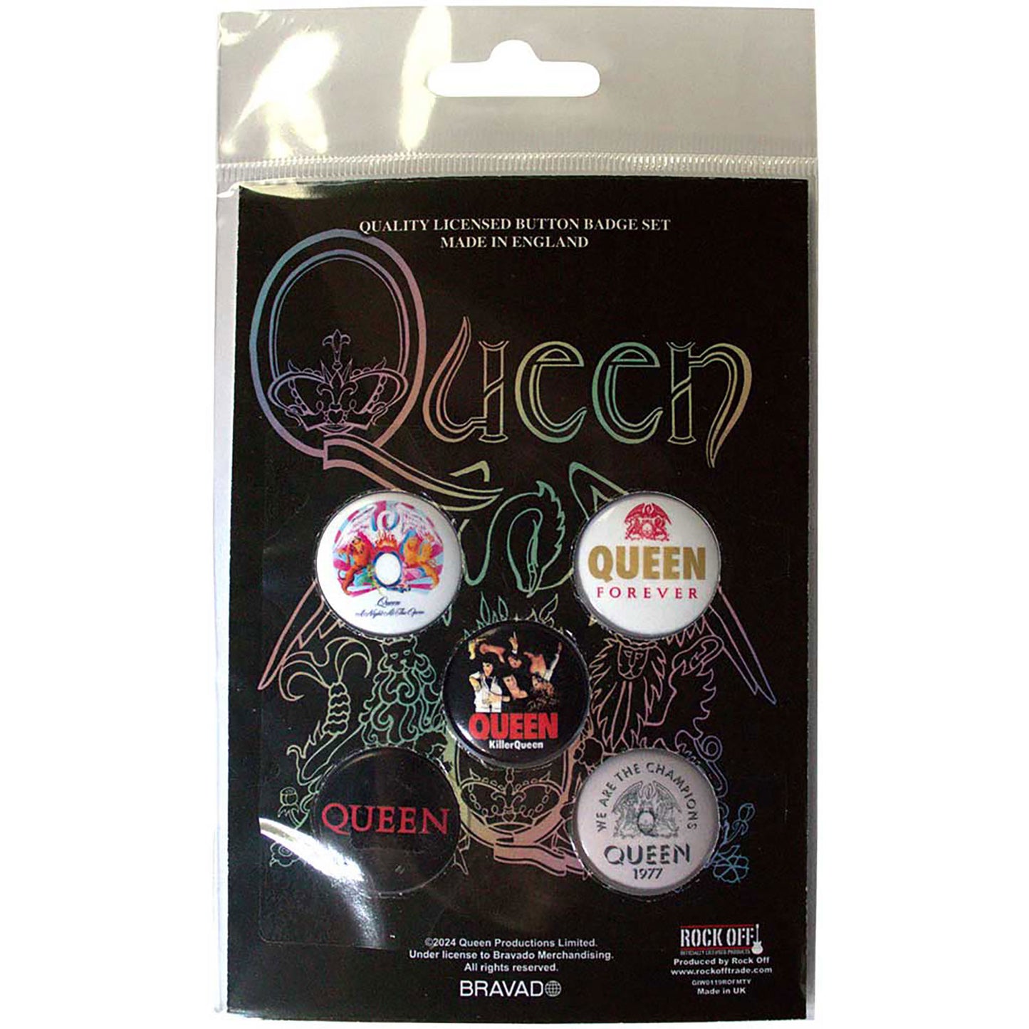 Killer Queen Collector Items Front