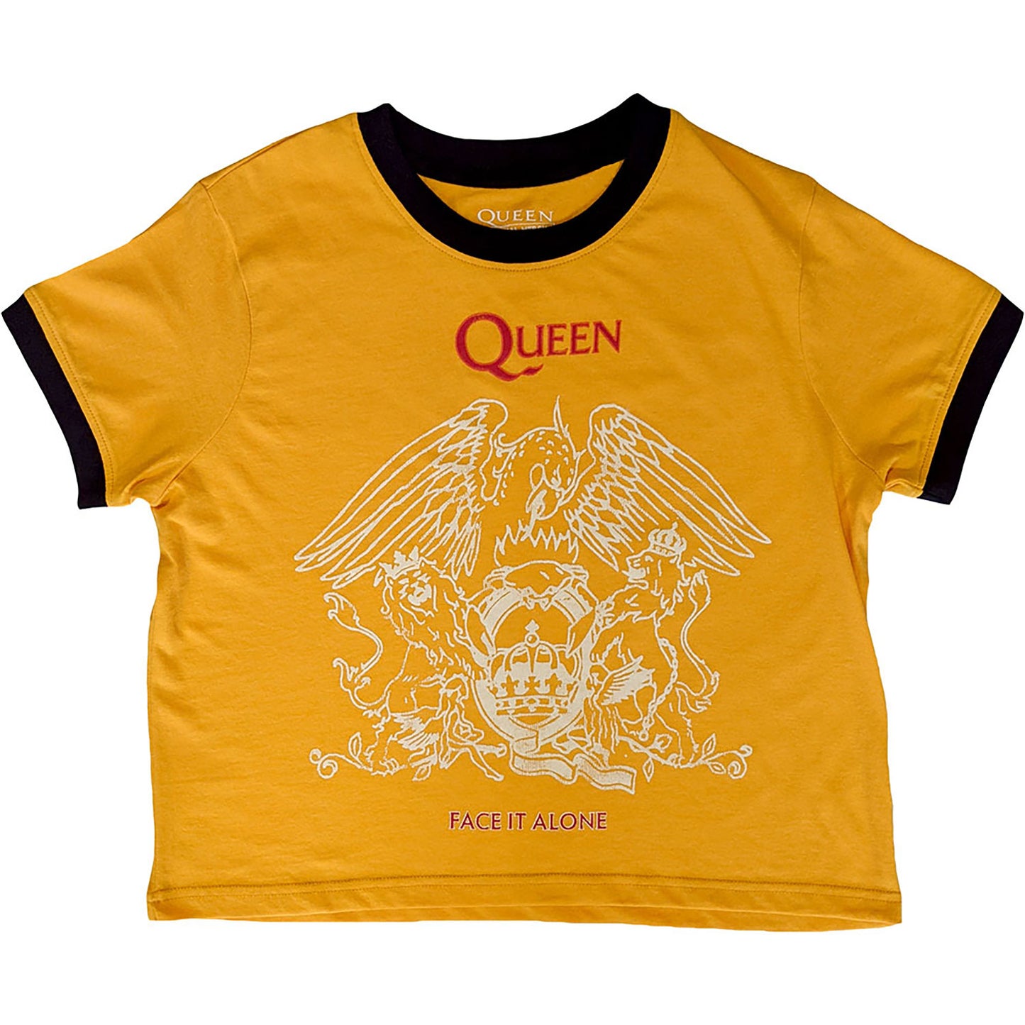 Queen Face It Alone Crest Girls Jr Front
