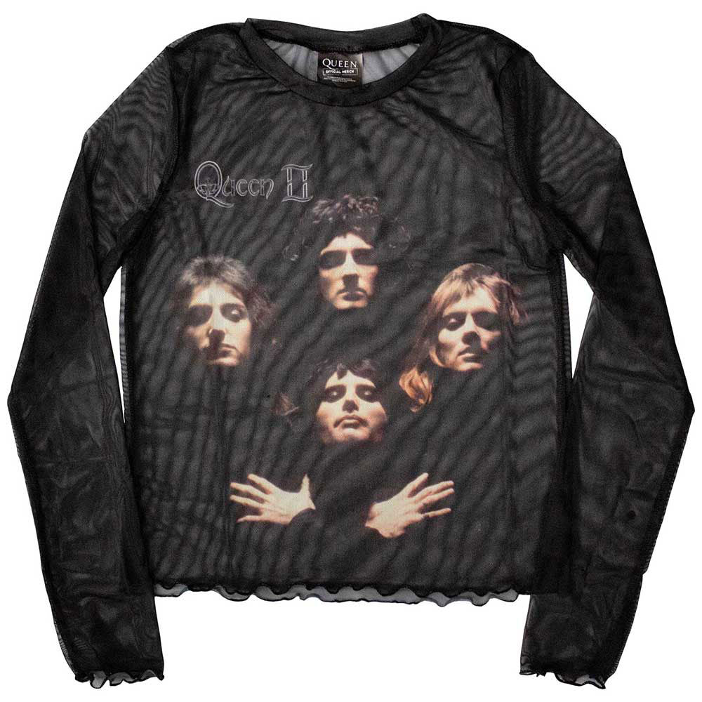 Queen Bo Rhap Classic Girls Jr Long Sleeve Front