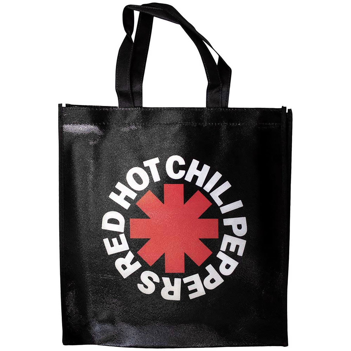 Red Hot Chili Peppers Classic Asterisk Grocery Tote Front