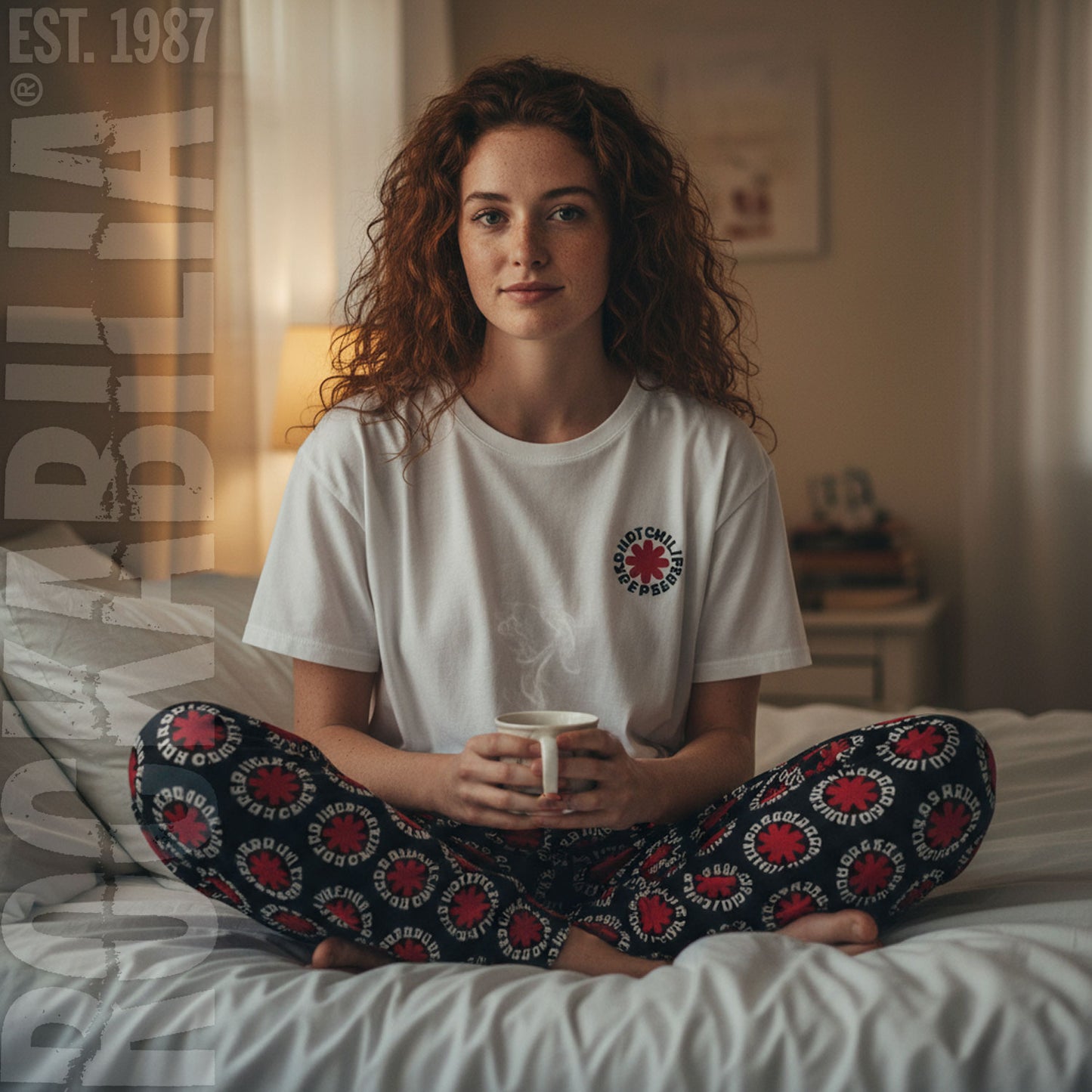 Red Hot Chili Peppers Classic Asterisk Loungewear Alt 2