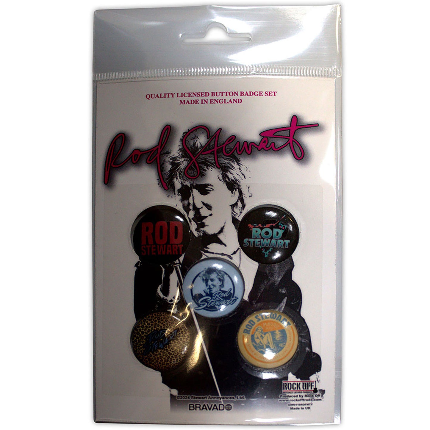 Rod Stewart Logos Collector Items Front