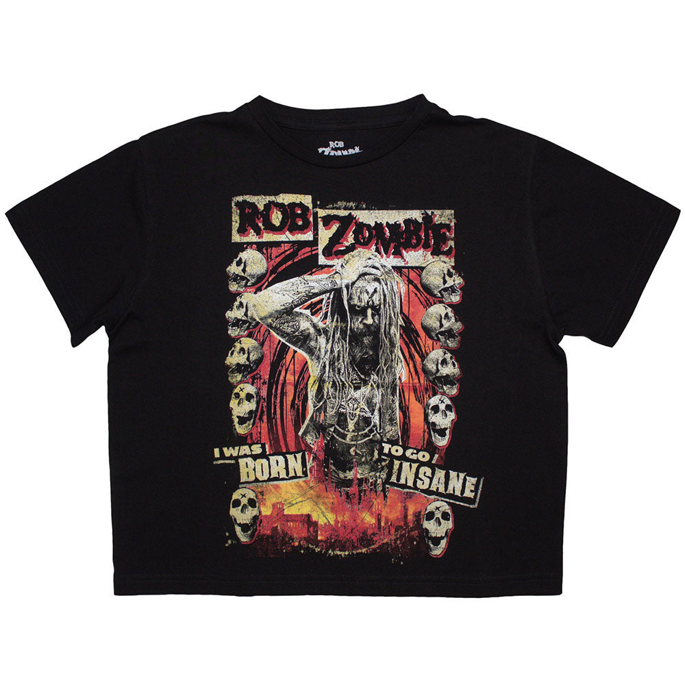 Rob Zombie Born To Go Insane Girls Jr Front
