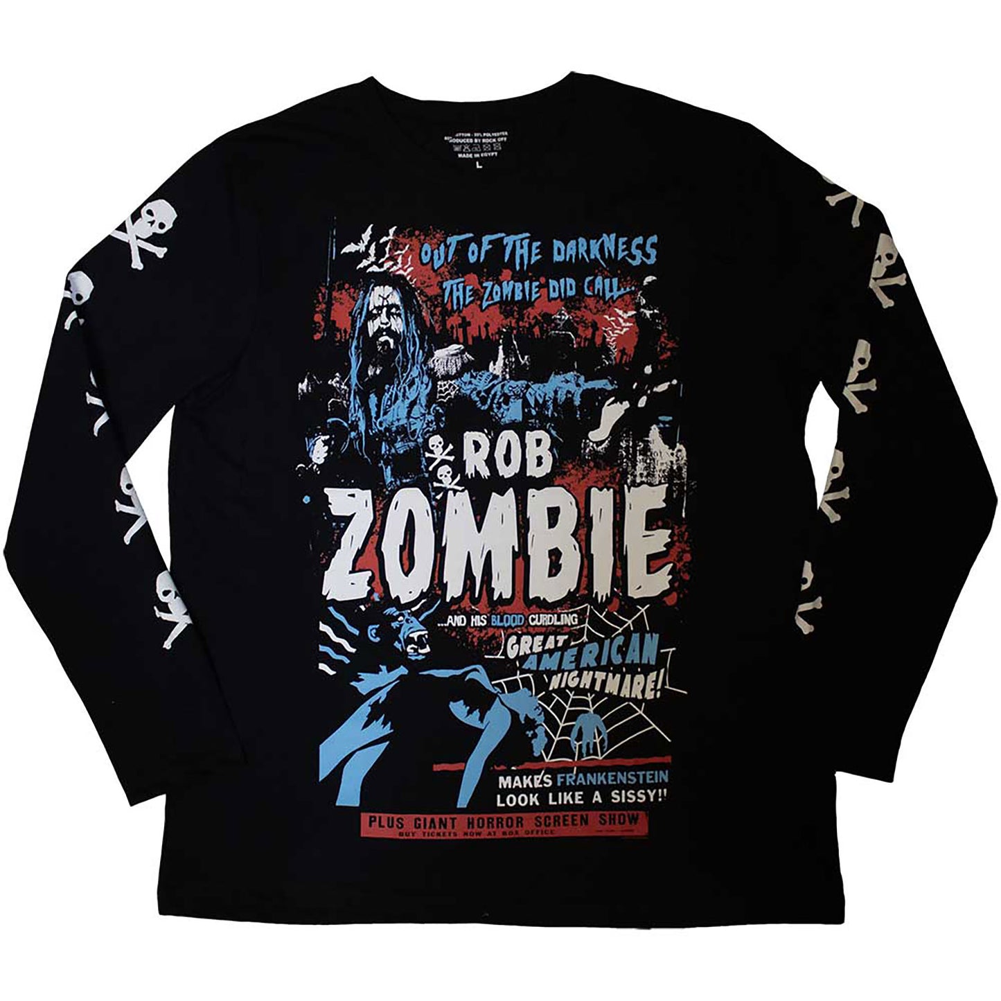 Rob Zombie Zombie Call Long Sleeve