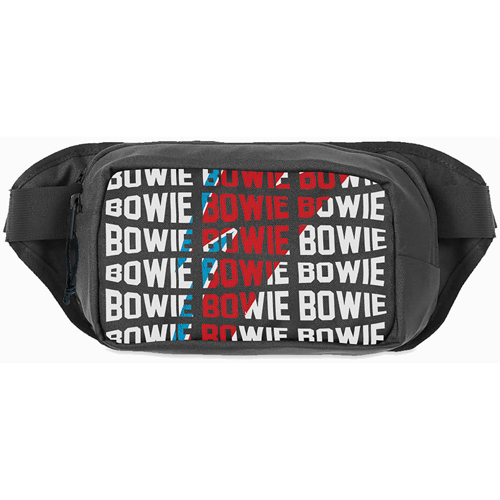 David Bowie Warped Backpack Front
