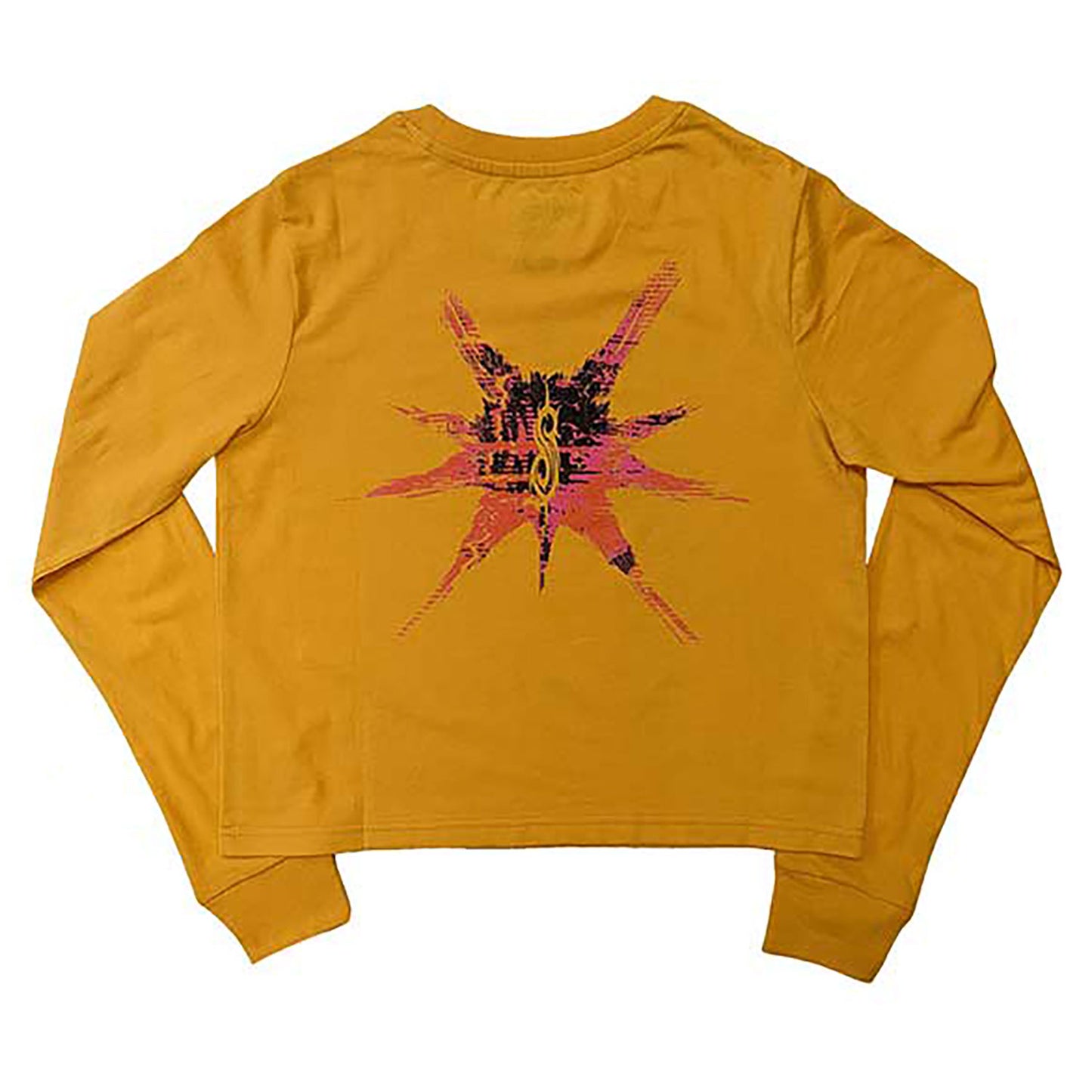 Slipknot the End, So Far Barcode Girls Jr Long Sleeve Back