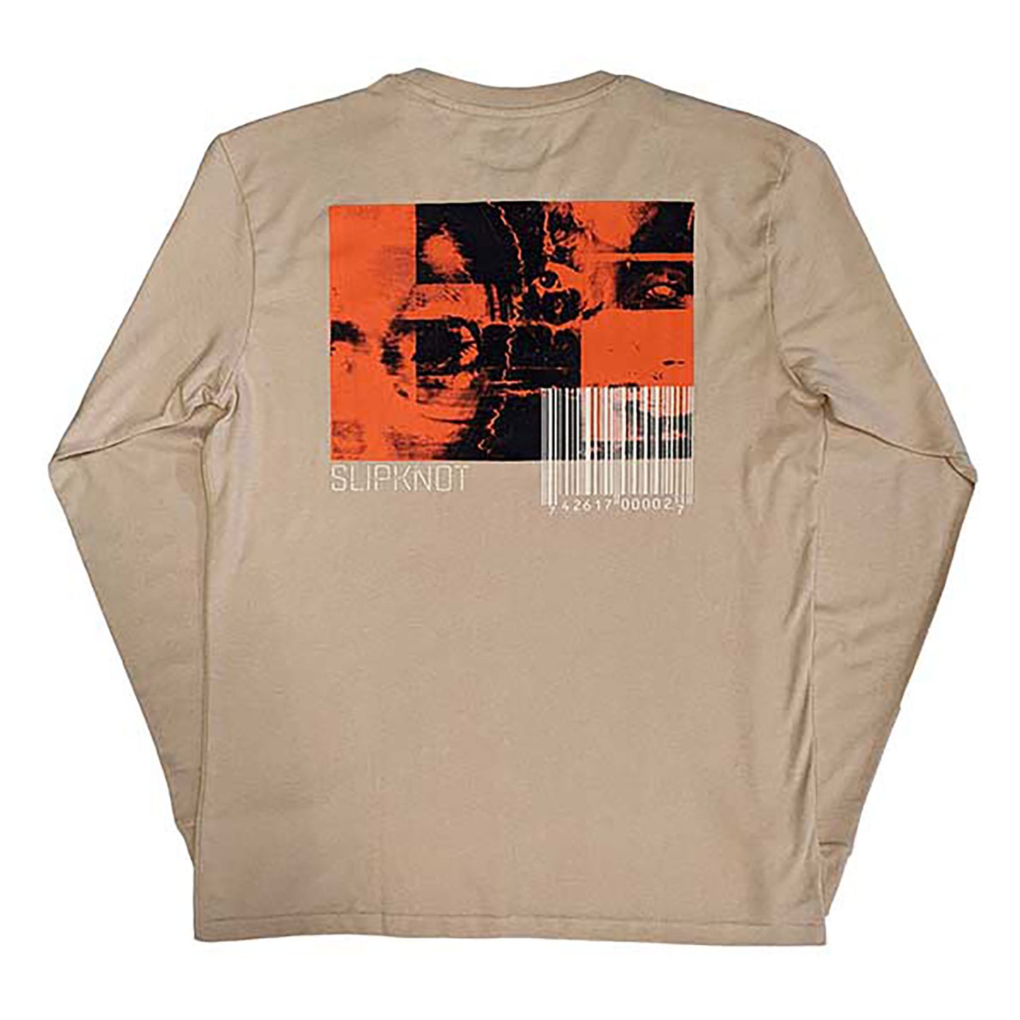 Slipknot the End, So Far Logo Barcode Long Sleeve Back