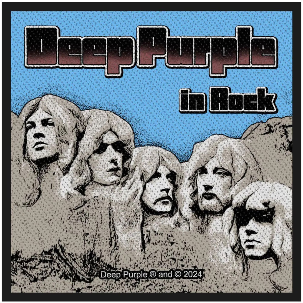 Deep Purple In Rock Woven Patch Front