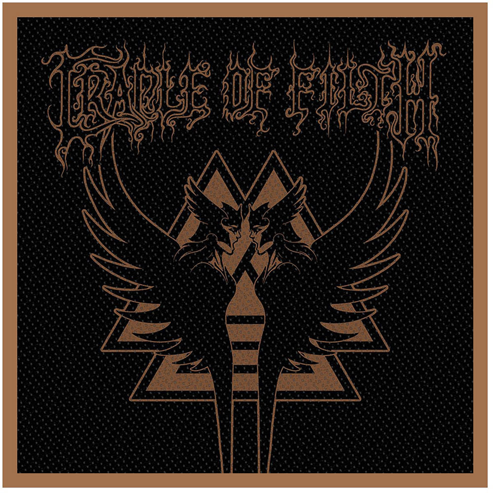 Cradle Of Filth Valkyrie Sigil Woven Patch Front