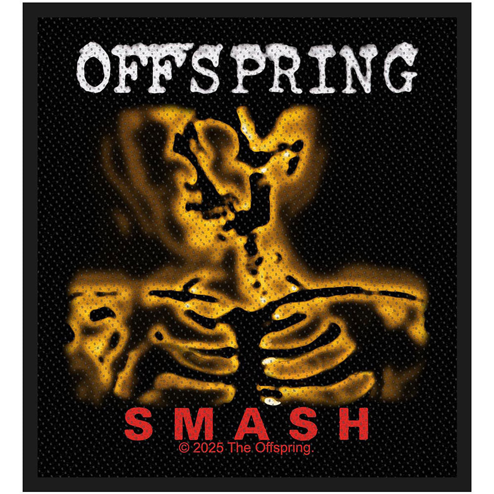Offspring Smash Woven Patch Front