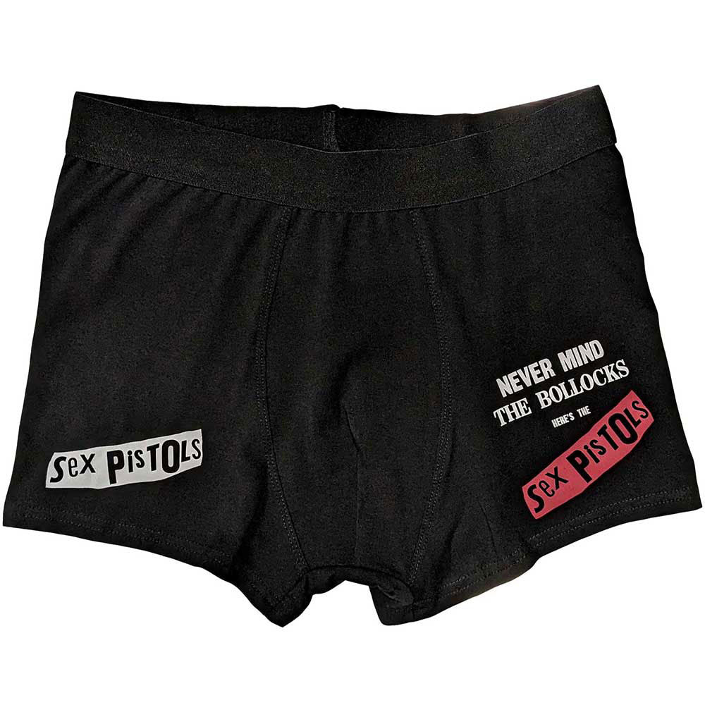 Sex Pistols Never Mind The Bollocks Original Album Boxers Front