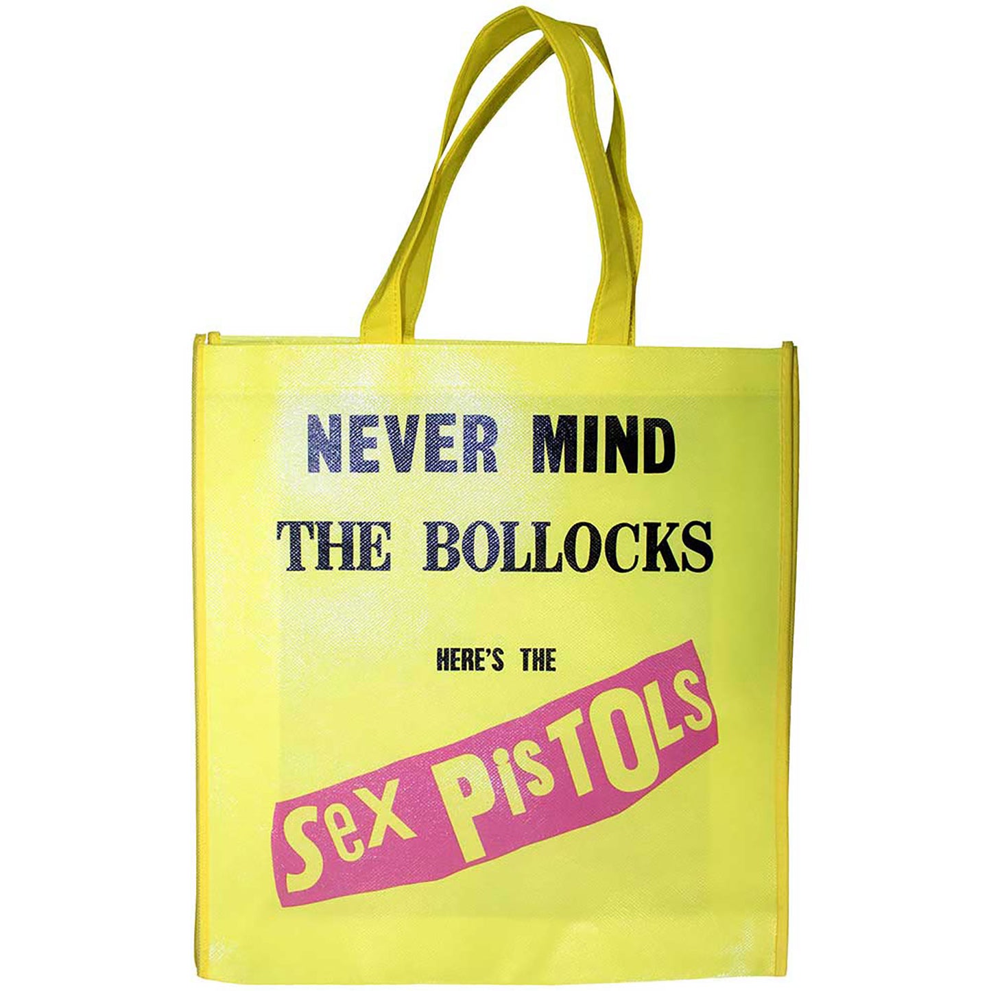 Sex Pistols Never Mind The Bollocks Original Album Grocery Tote Front