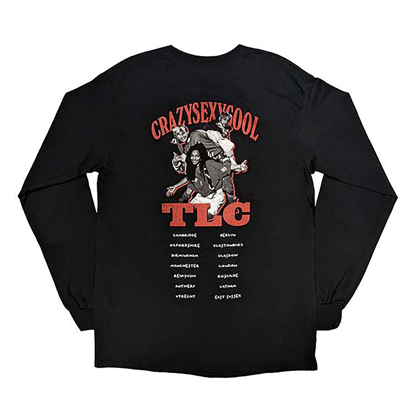 TLC Crazysexycool Photo European Tour 2022 Long Sleeve Back