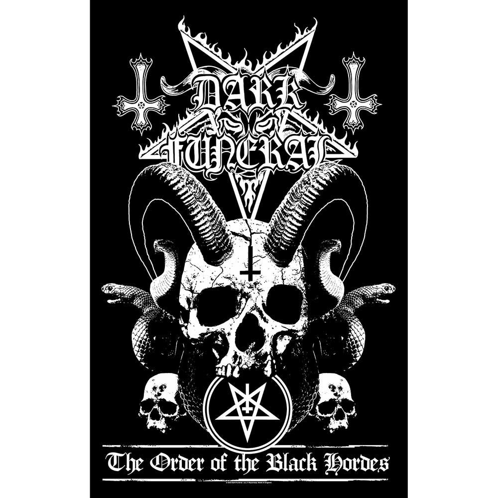 Dark Funeral Order Of The Black Hordes Poster Flag Front