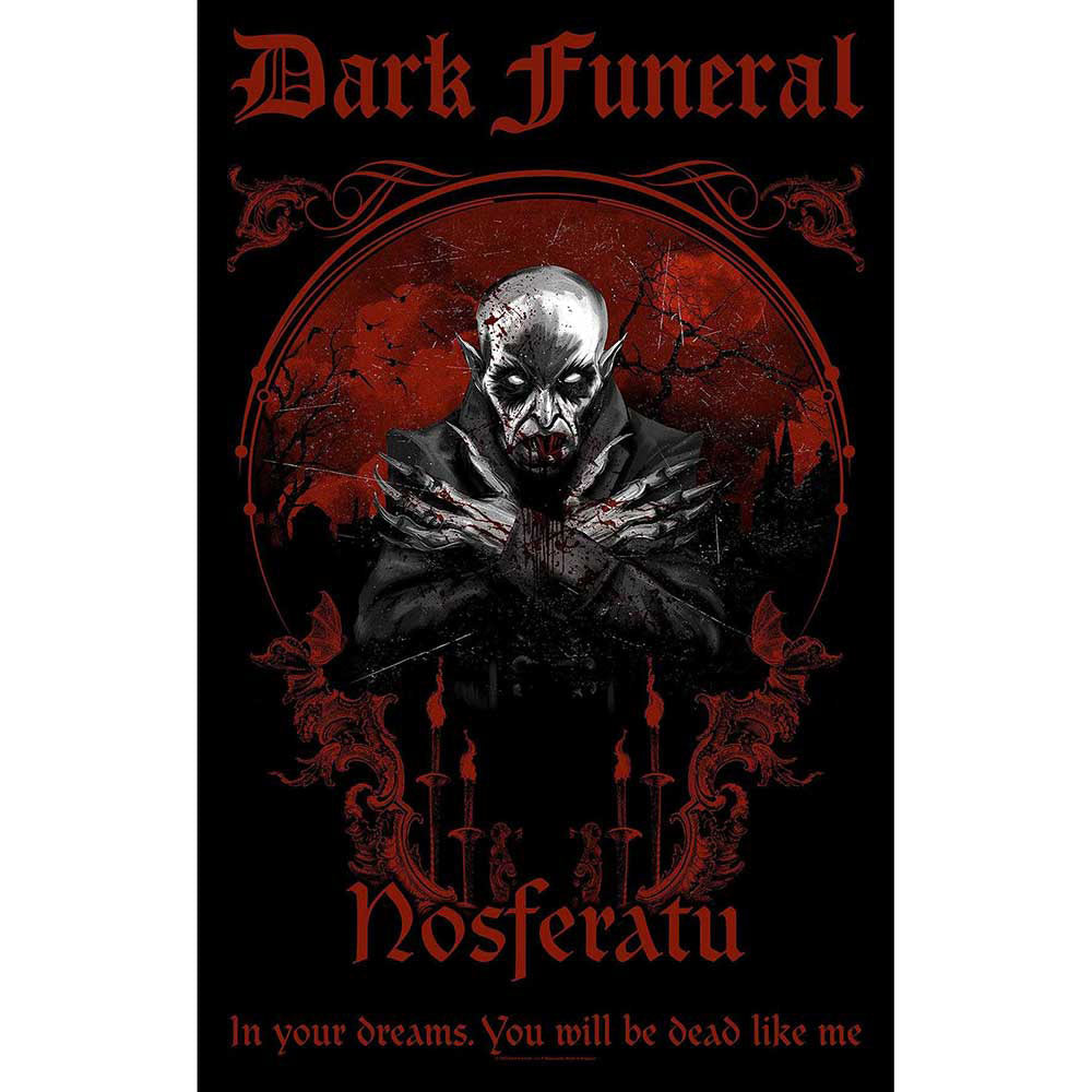 Dark Funeral Nosferatu Poster Flag Front