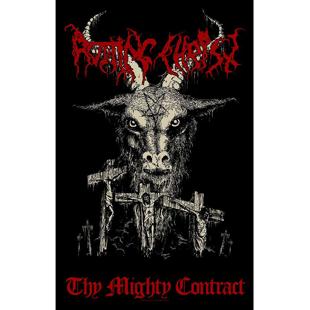 Rotting Christ Thy Mighty Contract Poster Flag Front