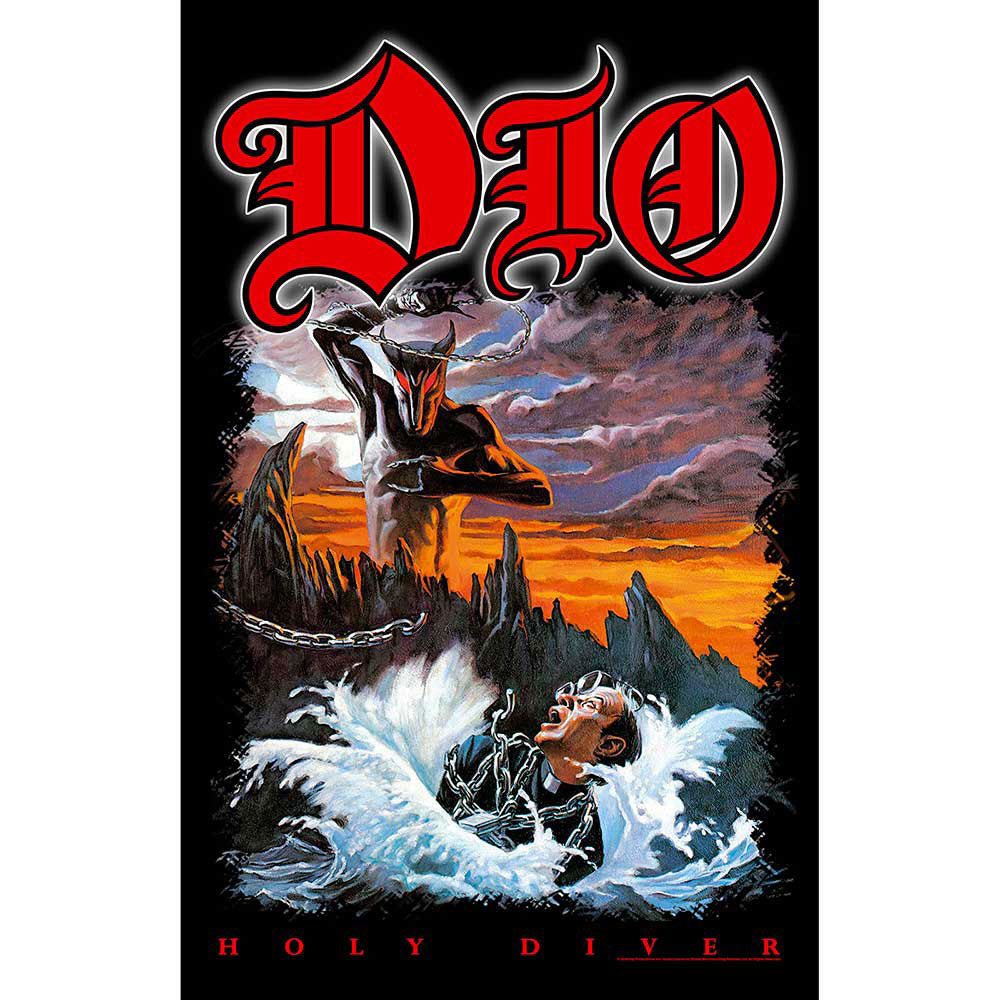 Dio Holy Diver Poster Flag Front