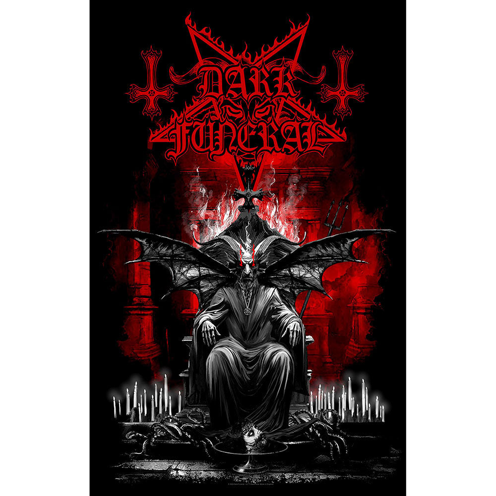 Dark Funeral Baphomet Poster Flag Front