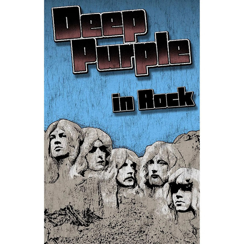 Deep Purple In Rock Poster Flag Front