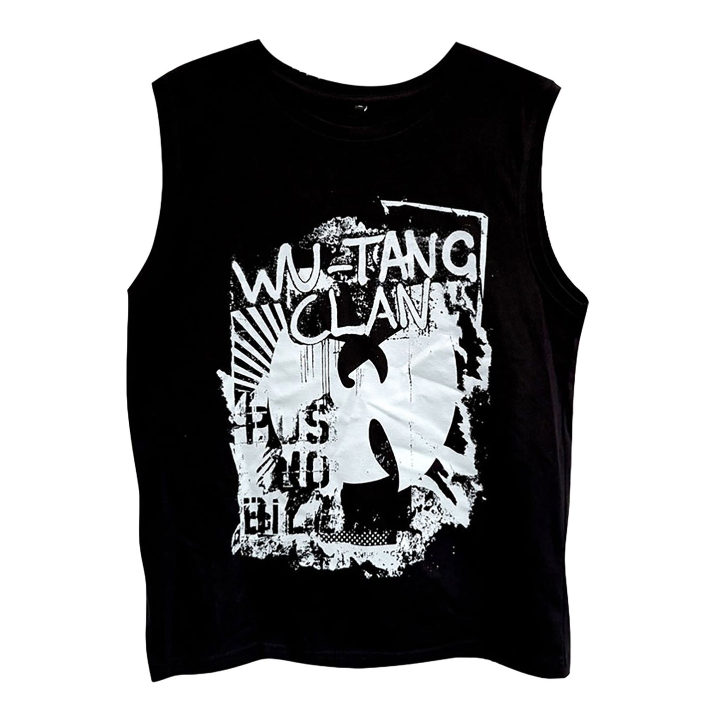Wu Tang Clan Graffiti Mens Tank Front