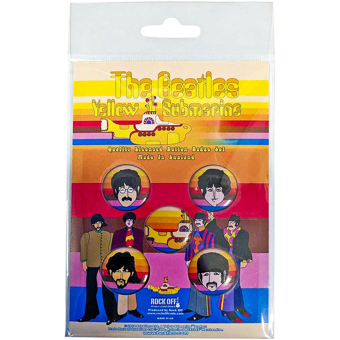 Beatles Yellow Submarine Portrait Collector Items Front