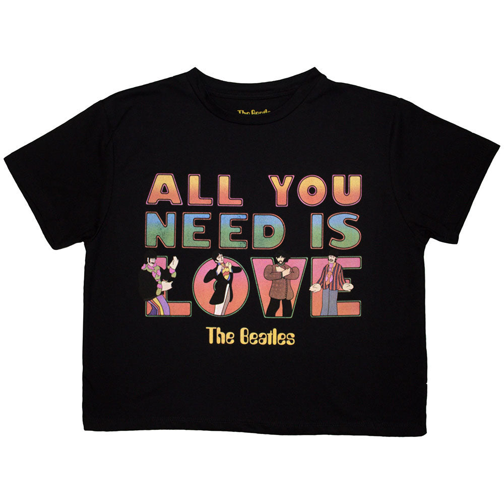 Beatles Yellow Submarine Aynil Stacked Girls Jr Front