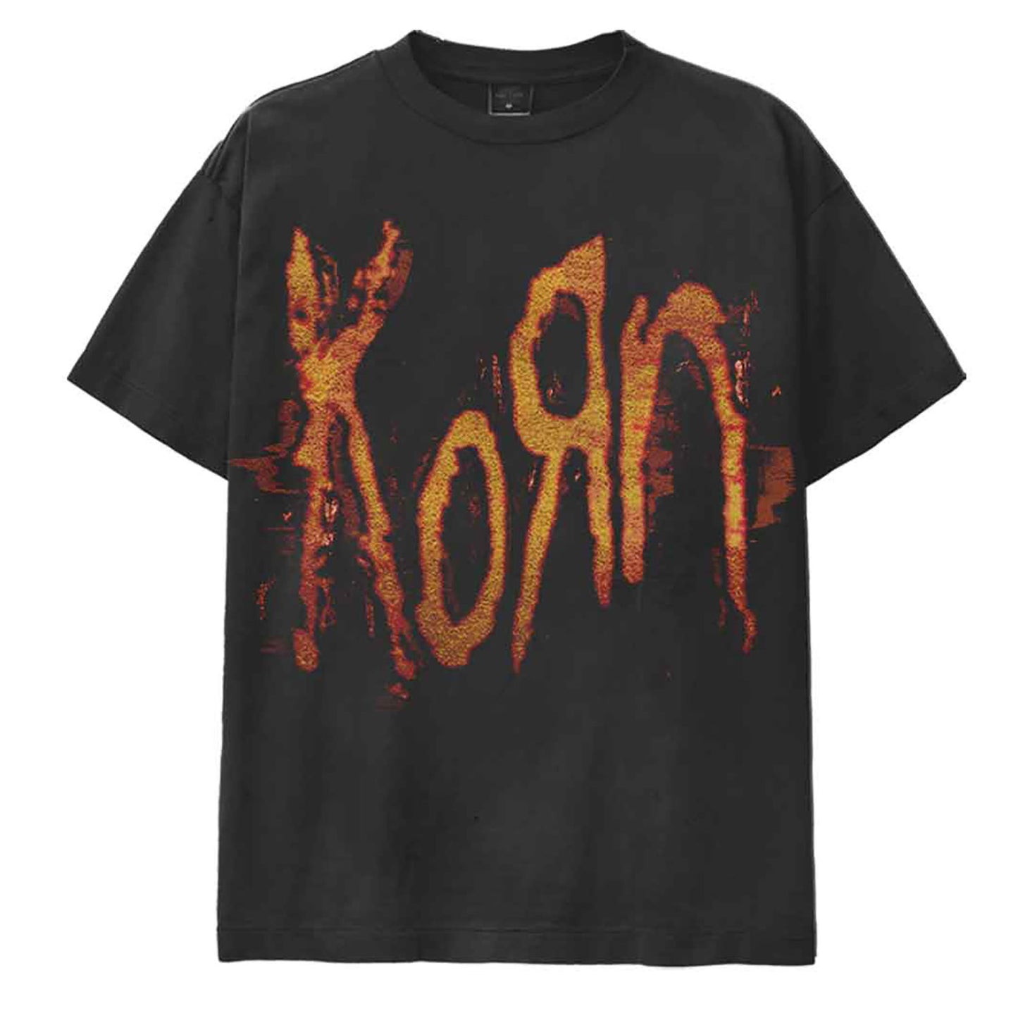 Korn Flame Logo T-shirt Front