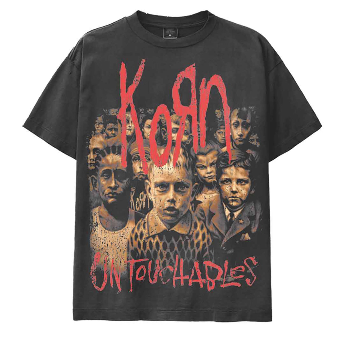 Korn Untouchables Cover 2002 T-shirt Front