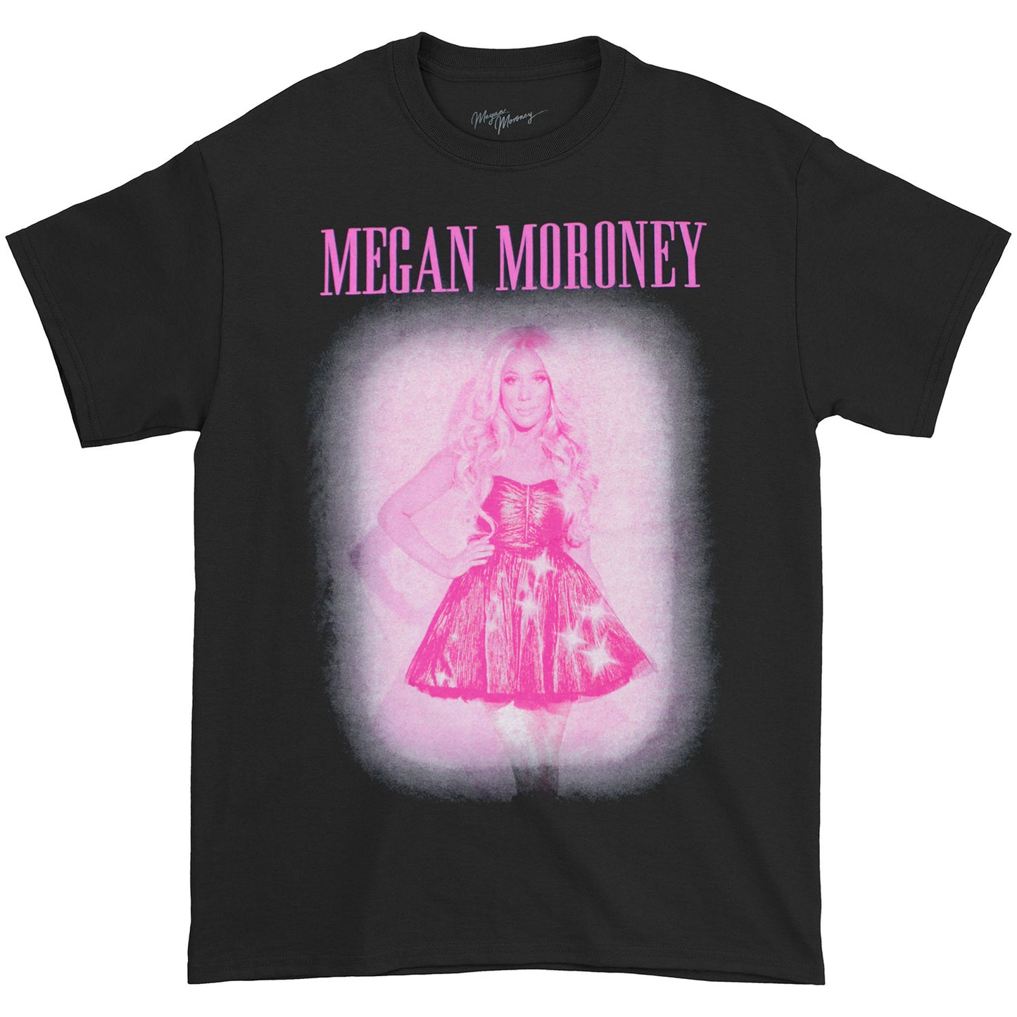 Megan Moroney MM Pink Photo T-shirt Front
