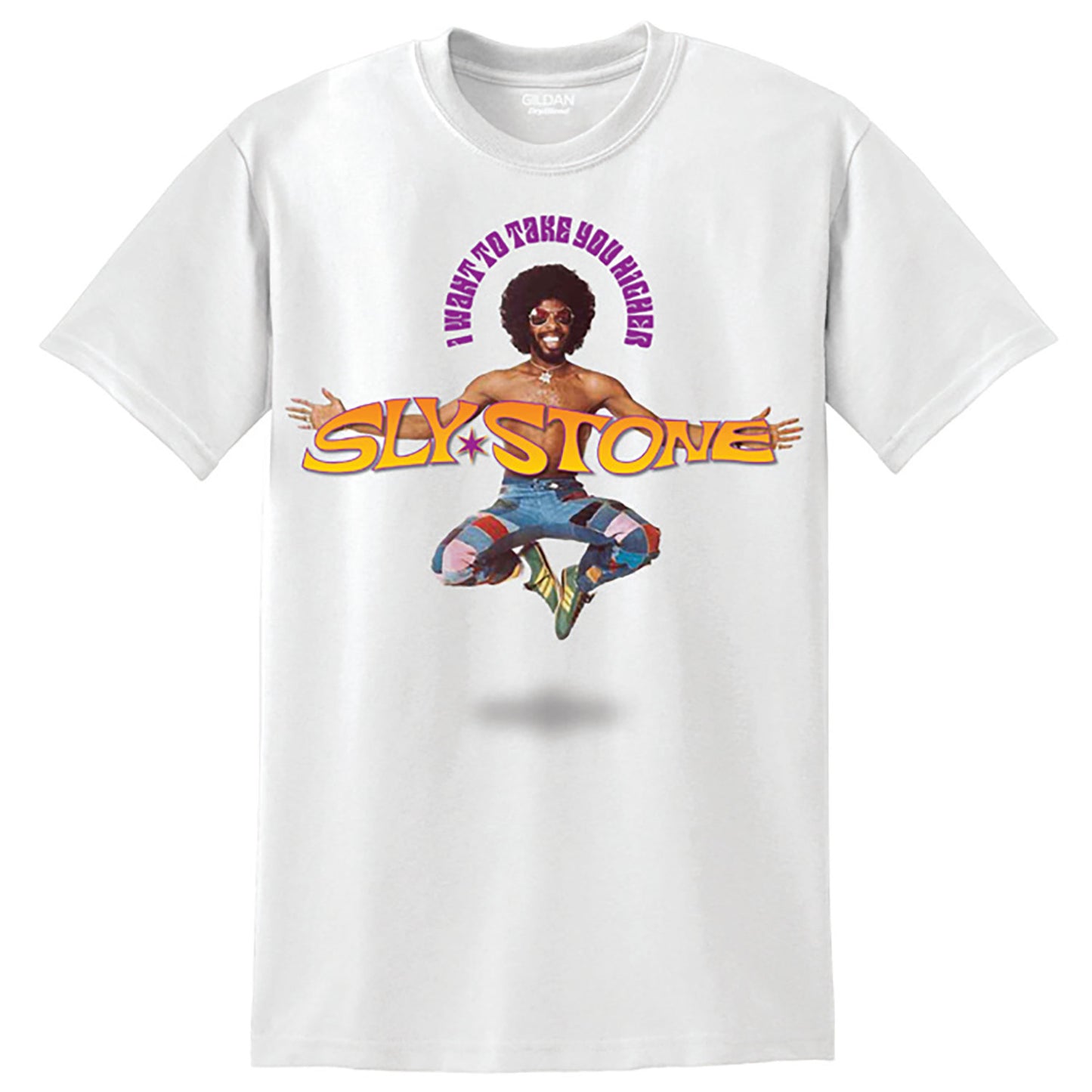 Sly & The Family Stone Take You Higher T-shirt Front