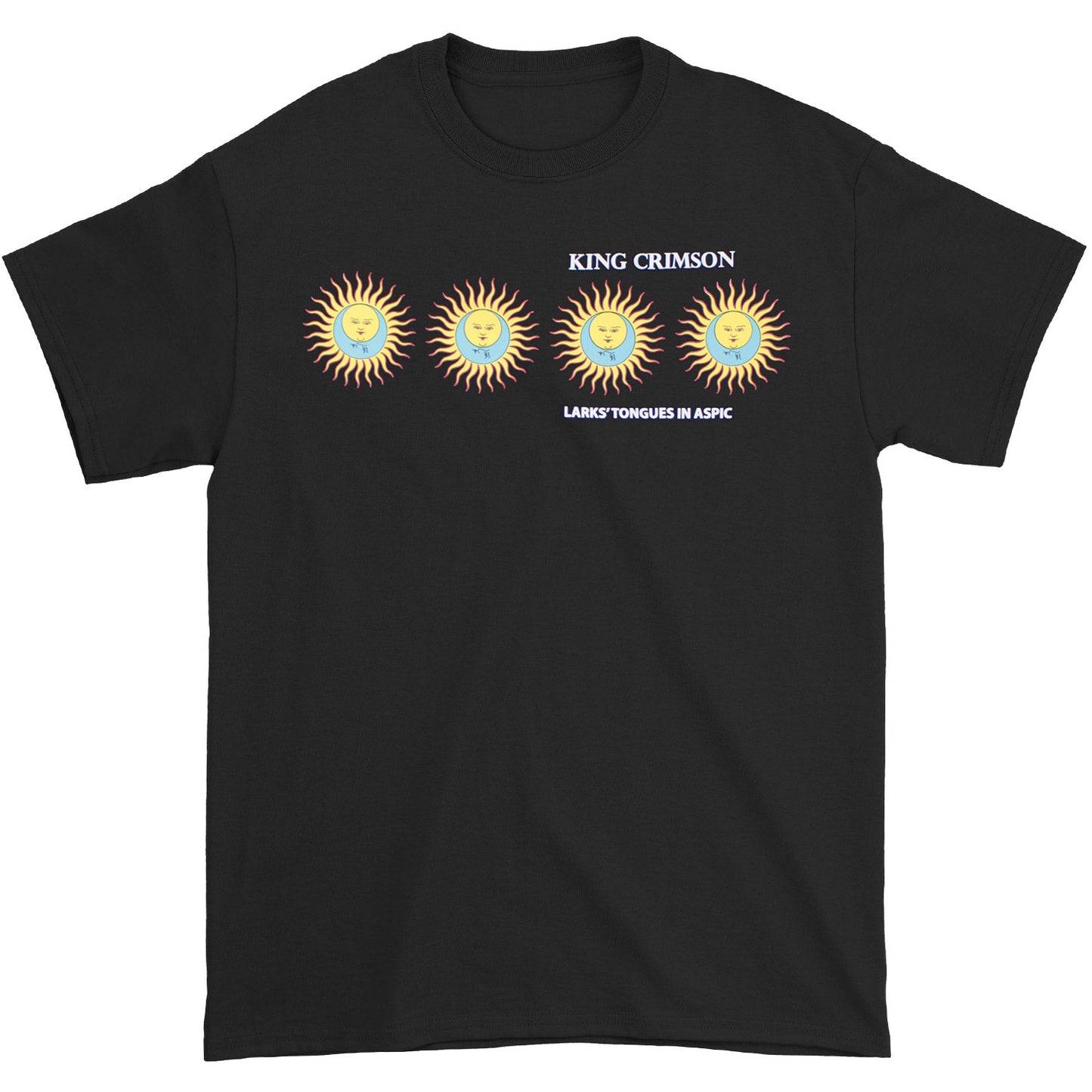 King Crimson Quadruple Larks' Tongues In Aspic T-shirt Front