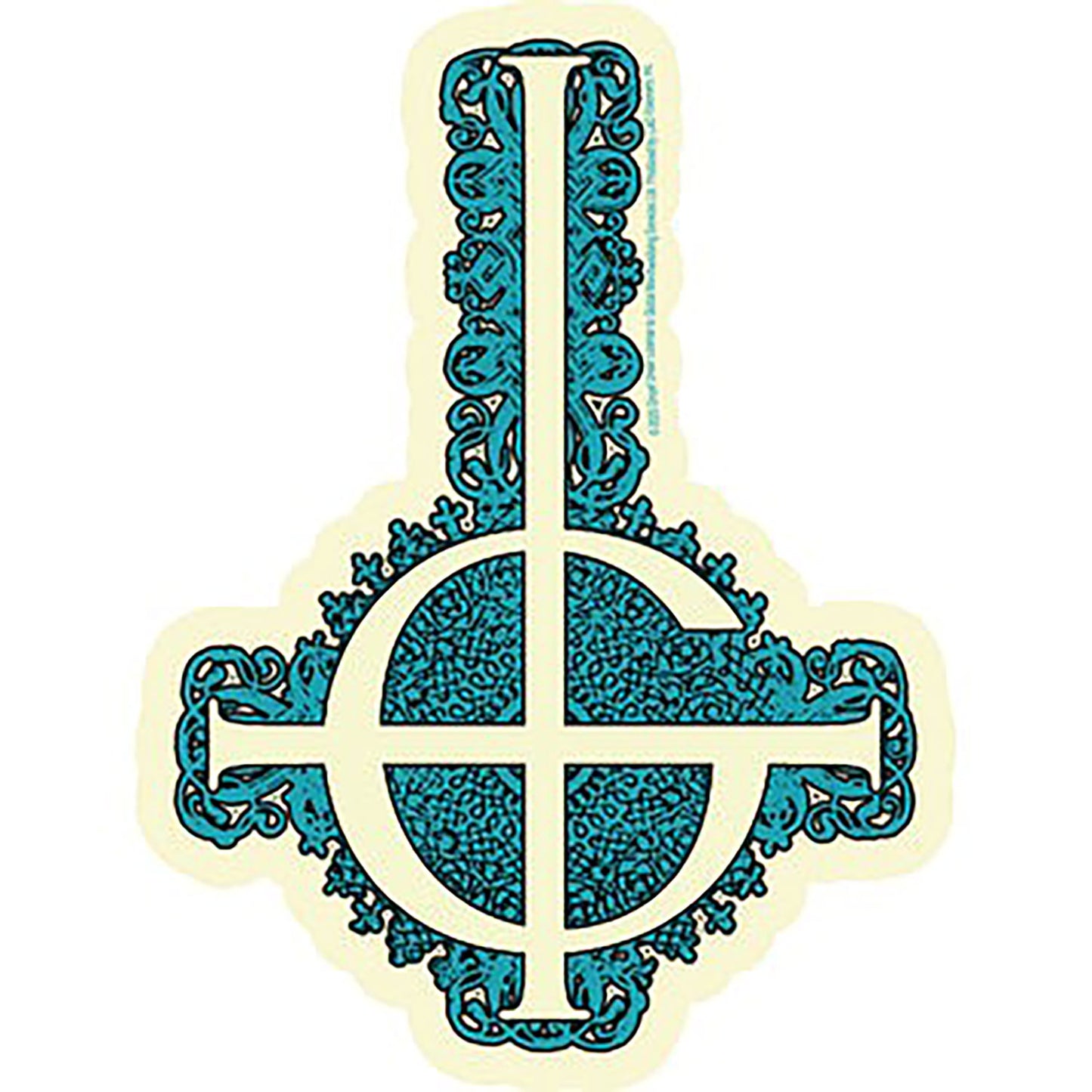 Ghost Opus Sticker Front
