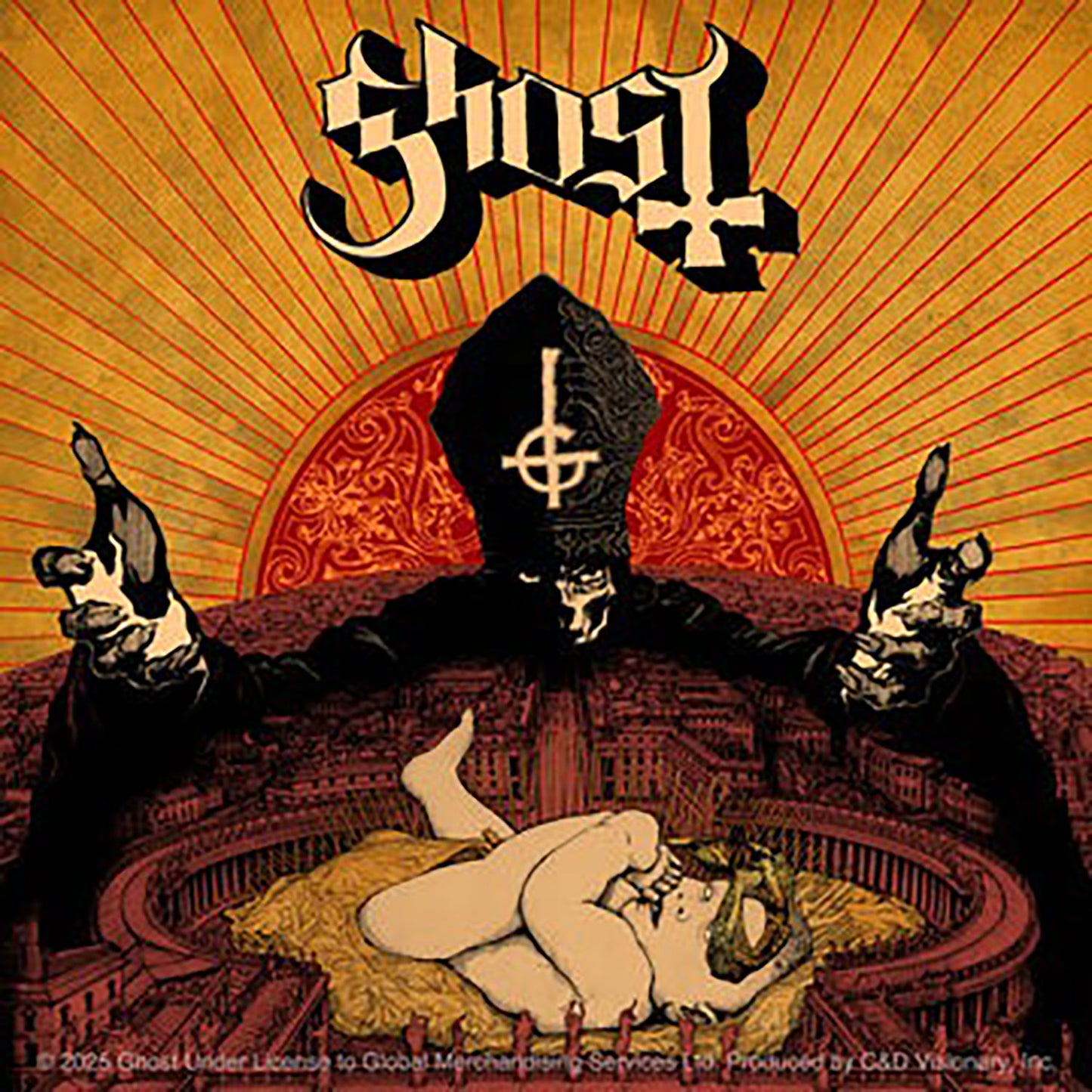 Ghost Infestissumam Sticker Front