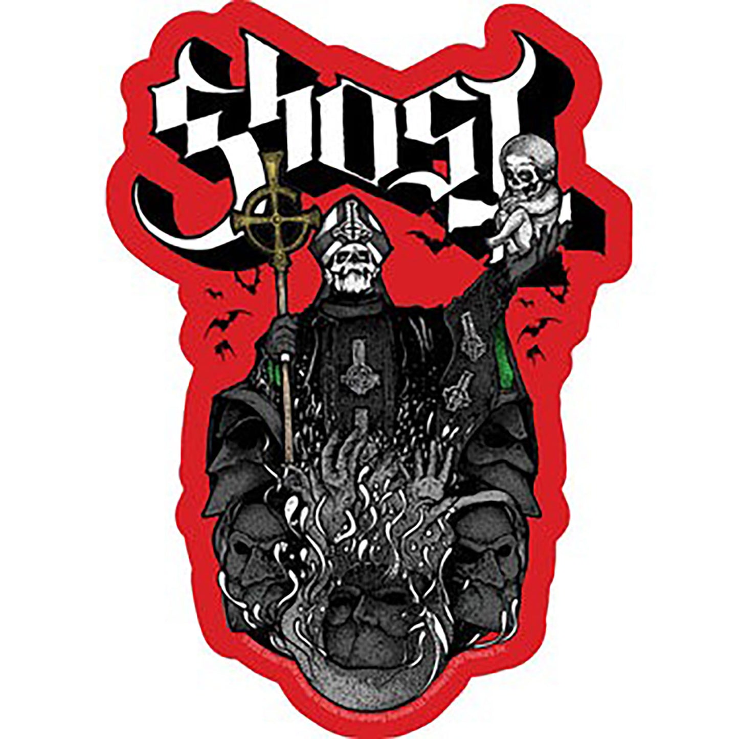 Ghost Chalice Sticker Front