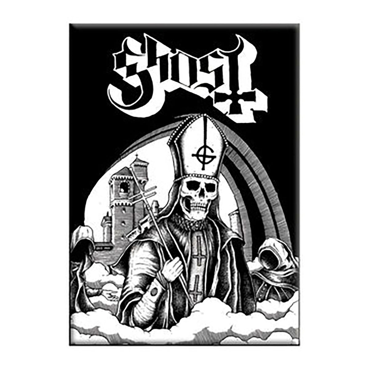 Ghost Secular Magnet Front