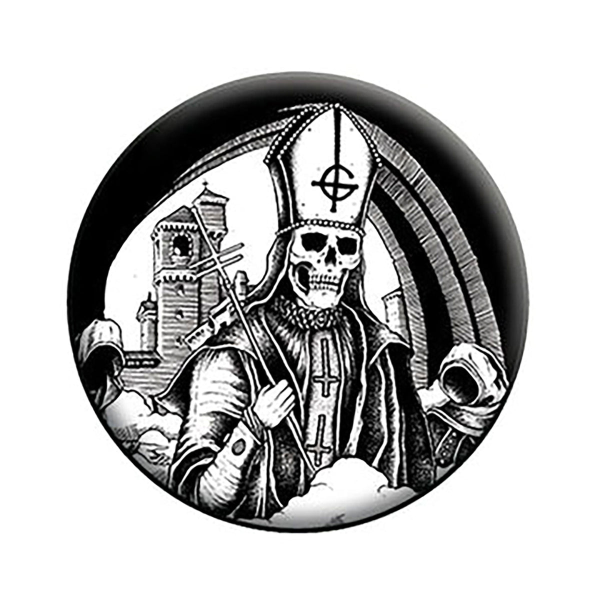 Ghost Secular Button Front