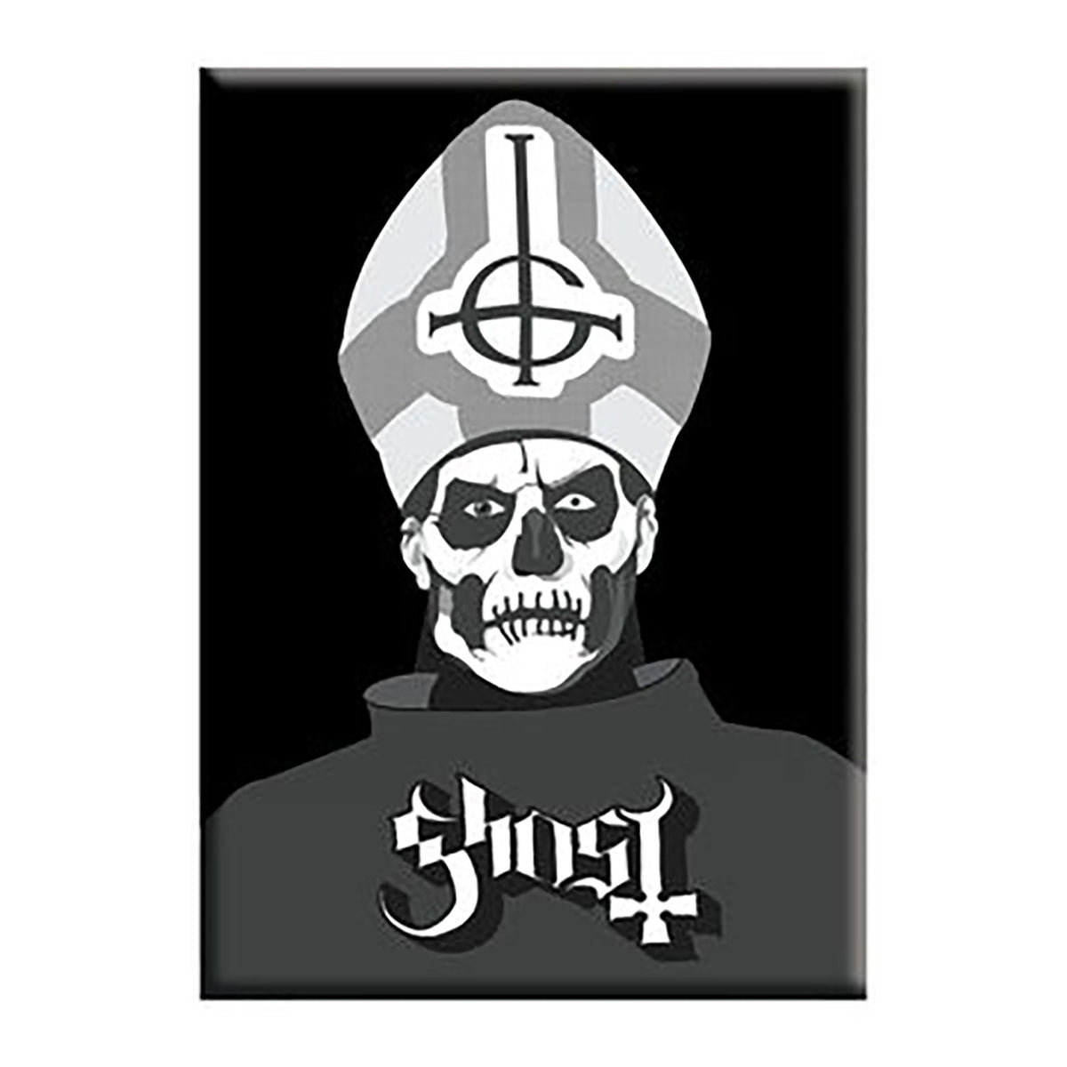 Ghost Pope Magnet Front