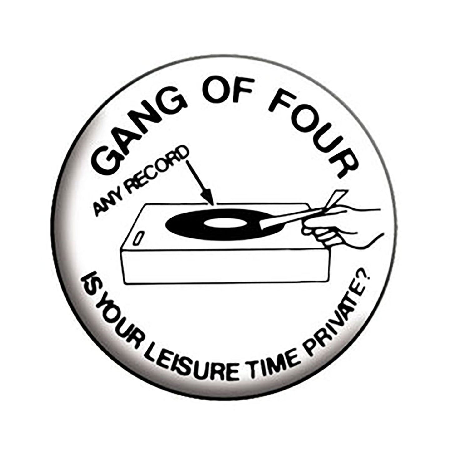 Gang Of Four Record Button Front