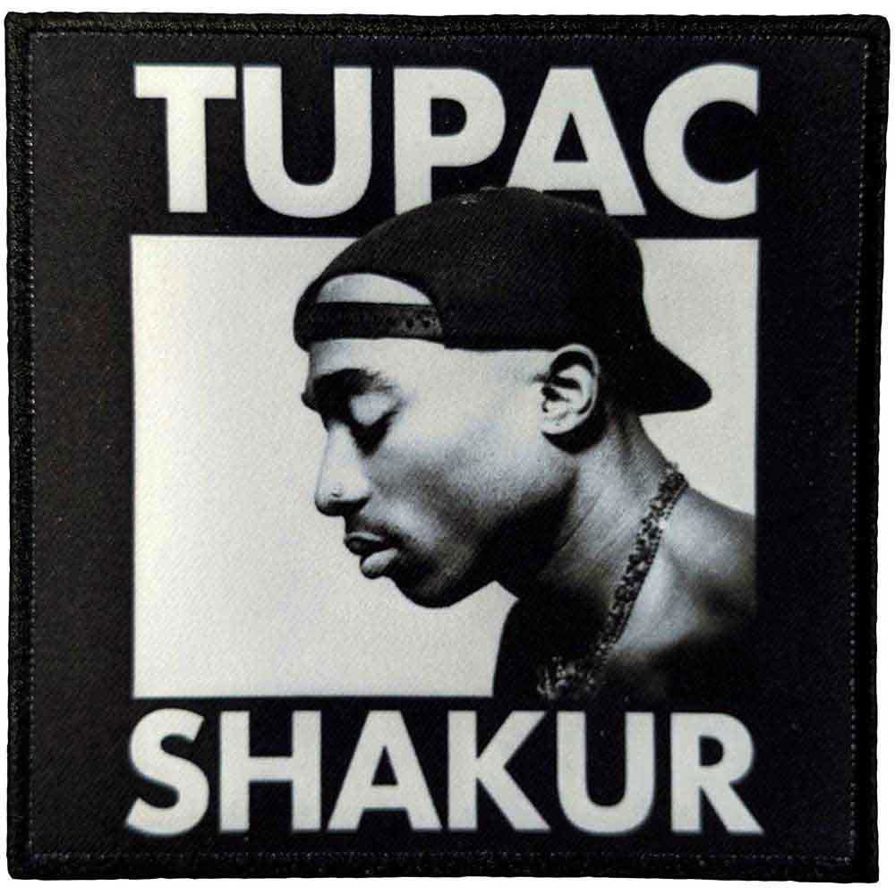 Tupac Only God Can Judge Me Woven Patch Front